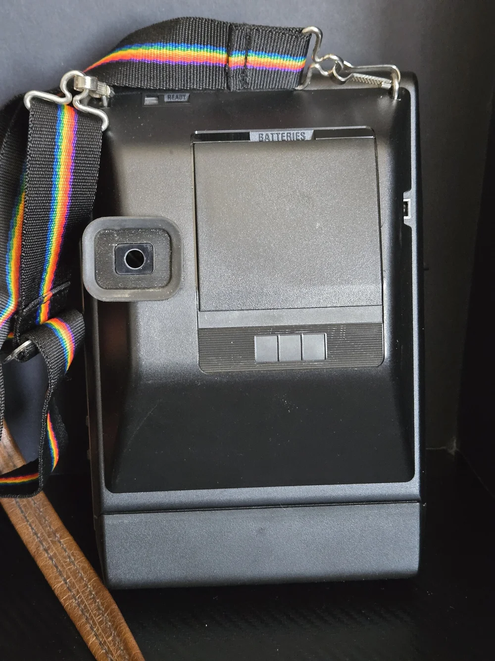 Vintage Kodak Colorburst 250 Instant Camera Polaroid w/Strap & Case UNTESTED